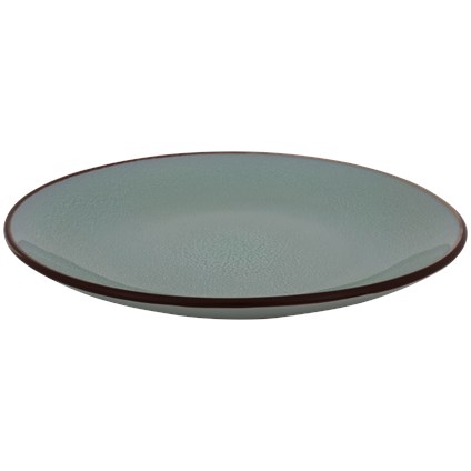 ASSIETTE RONDE PLATE EN PORCELAINE VERTE 20012-105VERT Advance Hotkitchen materiels cuisine professionnel Maroc Casablanca Rabat Marrakech Agadir