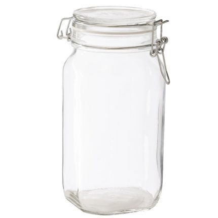 BOCAL EN VERRE AVEC COUVERCLE HERMÉTIQUE JH-161149A  Hotkitchen materiels cuisine professionnel Maroc Casablanca Rabat Marrakech Agadir