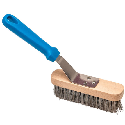 BROSSE POUR GRILLE AVEC SOIES EN ACIER AC SPGT GIMETAL Hotkitchen materiels cuisine professionnel Maroc Casablanca Rabat Marrakech Agadir