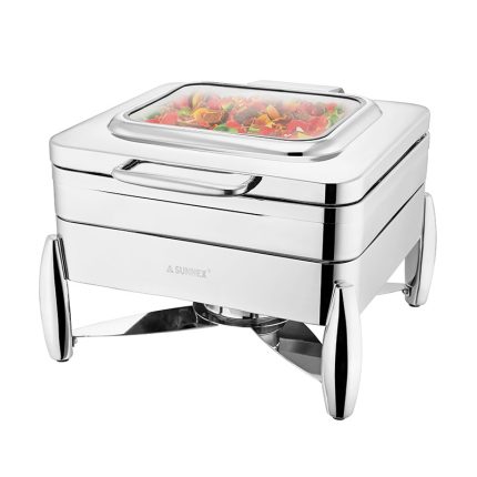 CHAFING DISH CARRÉ AVEC