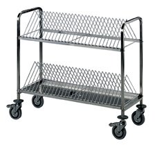 CHARIOT À PLATEAUX 741 METALTECNICA Hotkitchen materiels cuisine professionnel Maroc Casablanca Rabat Marrakech Agadir