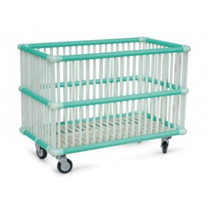 CHARIOT PORTE LINGE EN PLASTIQUE 53 IMESA Hotkitchen materiels cuisine professionnel Maroc Casablanca Rabat Marrakech Agadir