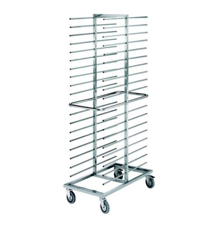 CHARIOTS PORTE-RACK 640.A METALTECNICA Hotkitchen materiels cuisine professionnel Maroc Casablanca Rabat Marrakech Agadir