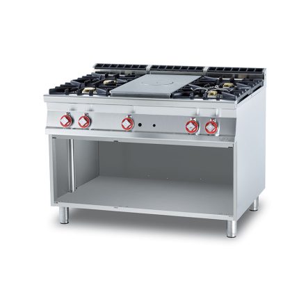 COUPE FEUX AVEC 2 RÉCHAUDS À GAZ SÉRIE 700 TP4-712G LOTUS Hotkitchen materiels cuisine professionnel Maroc Casablanca Rabat Marrakech Agadir