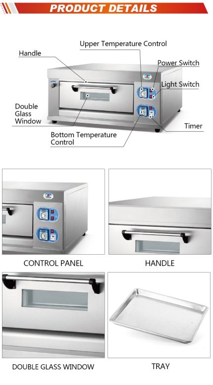 FOUR À PIZZA À GAZ ECO HGO-10B  Hotkitchen materiels cuisine professionnel Maroc Casablanca Rabat Marrakech Agadir
