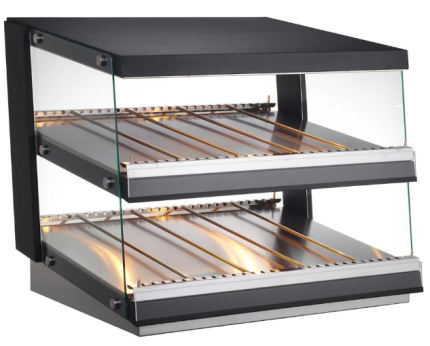 PRESENTOIR CHAUD VITRE DROIT GRAND MODEL RTR-138D GASTROCHEF Hotkitchen materiels cuisine professionnel Maroc Casablanca Rabat Marrakech Agadir