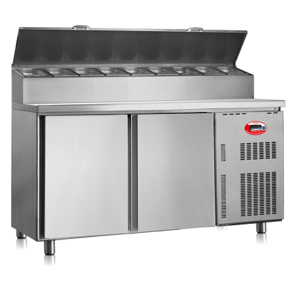 SALADETTE EN INOX 2 PORTES BPG1500M OLITREM S.A. Hotkitchen materiels cuisine professionnel Maroc Casablanca Rabat Marrakech Agadir