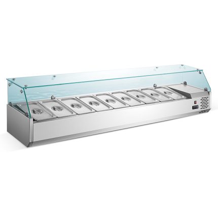 SALADETTE POSABLE AVEC PARE-HALEINE 120 MM DE LARGEUR VRX1200330 GASTROCHEF Hotkitchen materiels cuisine professionnel Maroc Casablanca Rabat Marrakech Agadir