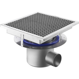 SIPHON DE SOL SORTIE VERTICALE INT-BS0057 INOKSAN Hotkitchen materiels cuisine professionnel Maroc Casablanca Rabat Marrakech Agadir