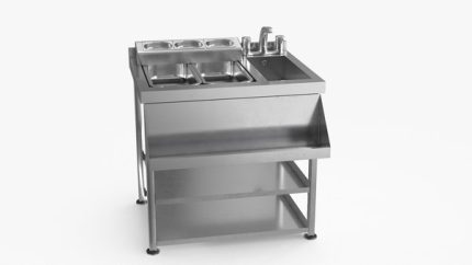 STATION MIXEUR DIM 400X700X850 INO-NKB040 INOKSAN Hotkitchen materiels cuisine professionnel Maroc Casablanca Rabat Marrakech Agadir