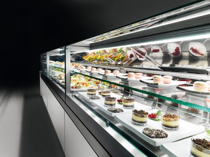 VITRINE FROIDE MIX AVEC HABILLAGE L 200 H 115 VBD1151D-M NEC093200119 IFI Hotkitchen materiels cuisine professionnel Maroc Casablanca Rabat Marrakech Agadir