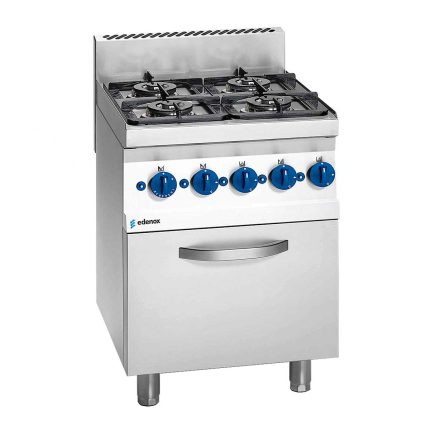 Four à gaz Edenox série 650 SCG Cuisinière 19081194 EDENOX Hotkitchen materiels cuisine professionnel Maroc Casablanca Rabat Marrakech Agadir